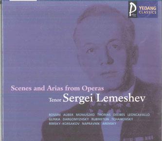 

CD SERGEI LEMESHEV Scenes And Arias From Operas YCC0112 YEDANG South Kore Classical Used