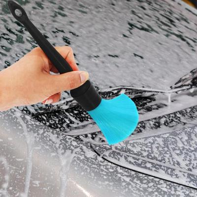 Auto-Detailbürste, Auto-Detail-Reinigungsbürste mit Griff, Nass- und Trockenreinigungswerkzeug für