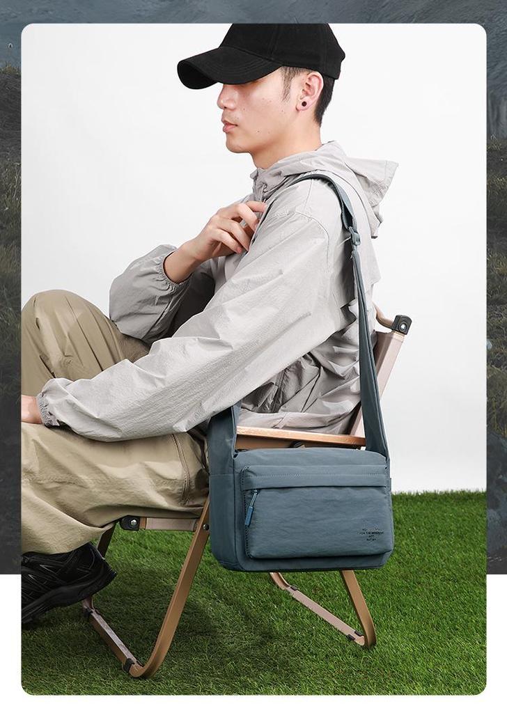 Stylish Women's Nylon Shoulder Crossbody Bag - Lightweight, Versatile, Large Capacity, Casual Commuter Square Bag