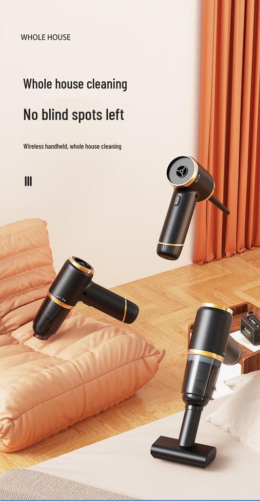 Wireless Handheld Car Vacuum Cleaner with High Suction Power for Car and Home Use