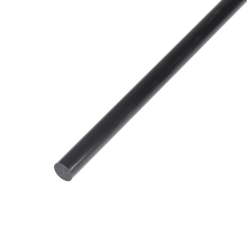 Carbon Fiber Rod 0.5-8MM 500MM High Strength Lightweight Bar For Model Building Reinforcement Applications