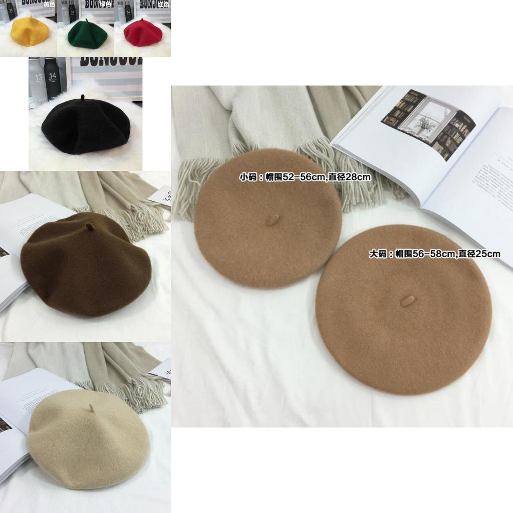 Sophisticated Wool Beret Hat For Women Elegant And Youthful Ideal For Travel And Outdoor Activities
