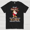 I'm Not Short I'm Just More Down To Earth Than Most People Cotton Summer Casual Cool Loose T-Shirt