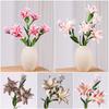 Double Layers Artificial Flower Multicolor Fake Plants Simulation Flowers  Floral Arrangement