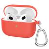 Silicone Cases For Apple Airpods 3rd generation Protective Shockproof Wireless Earphones Cover With Hook for air pods 3 Box Bags