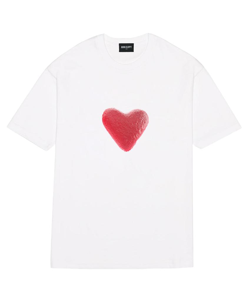 Bonseullipi Gummy Heart T-Shirt (White)