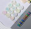 Iridescent Fairy Nail Decoration Sequins - Super Shiny 12 Colors Cloud Brocade Powder Snow Velvet 