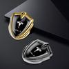 ALH1 1Pcs Car Fender Body Metal Umbrella Corporation Emblem Stickers Auto External Accessories For Tesla Model 3 Model S X Model Y