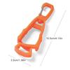 Z-shaped Interlocking Protective Gloves Clip 360-degree Rotation Portable Glove Hanger Clip Anti-drop Safety Glove Keeper