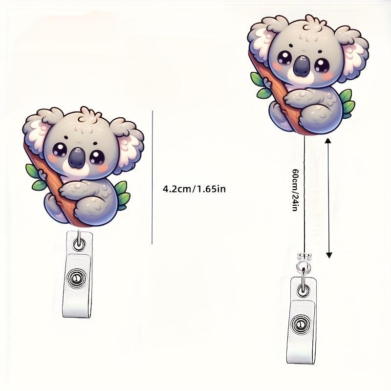 Cute Ambulance Retractable Nurse Badge Reel Clip Cartoon Medicine Doctor Students IC ID Card Badge Holder