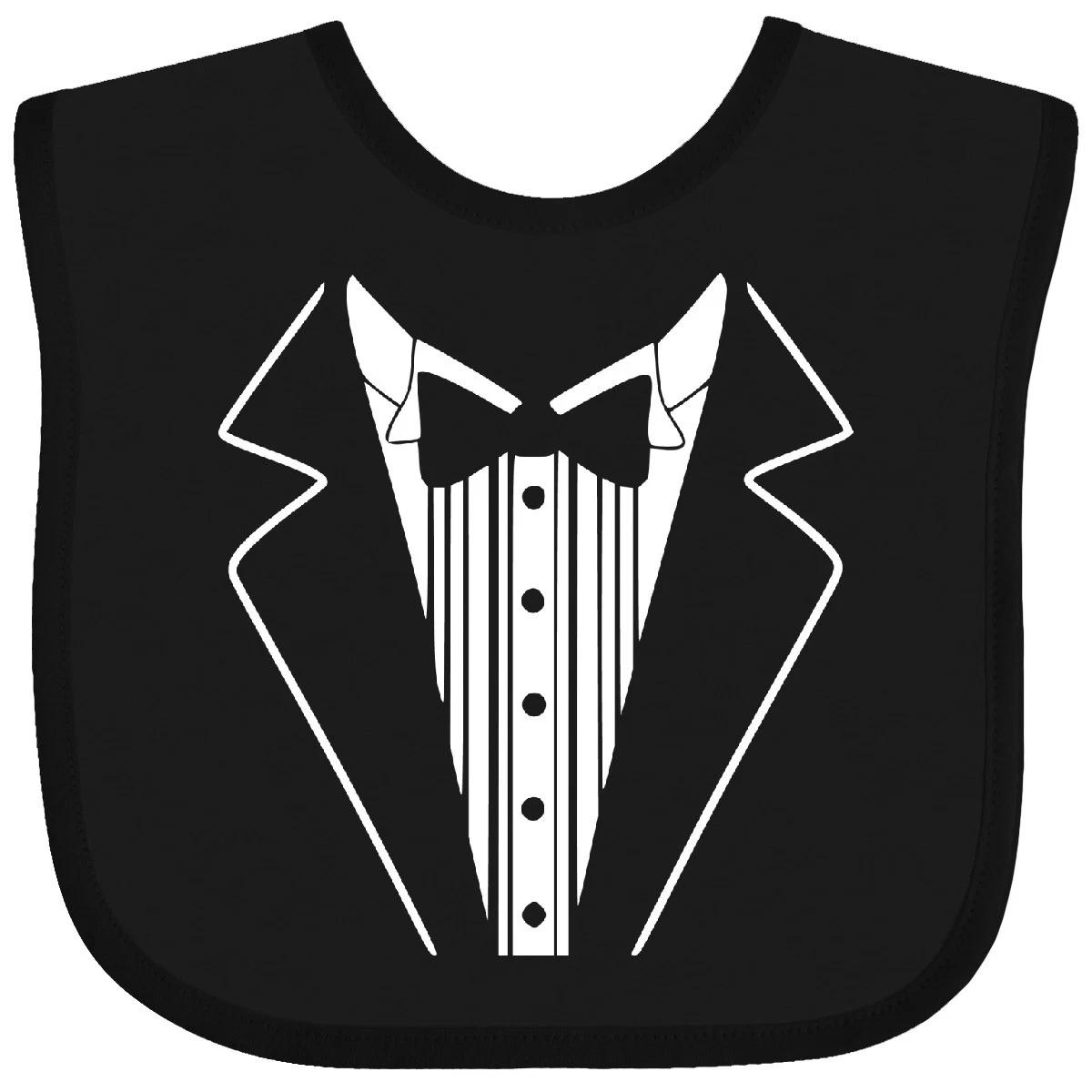 Inktastic Смокинг Детский слюнявчик Tux мальчики Футболка Формальный Жених Свадьба Женихи Получение 120