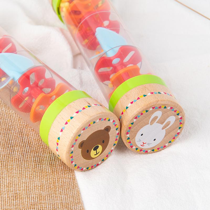 Percussion Orff Musical Instrument Rain Sound Tube Plastic Rain Sound Machine Sound Imitation Teaching Aids Music Classroom