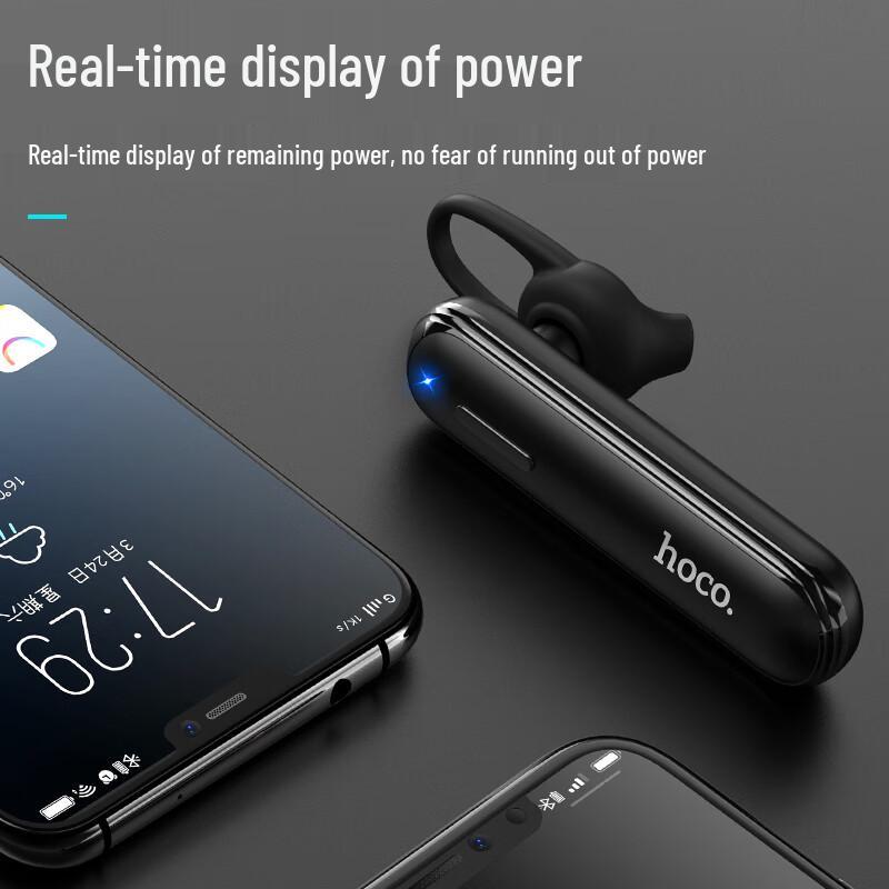 HOCO E36 Single Ear Business Bluetooth Headset