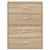 2 Ladekasten 2 stuks Sonoma Eiken 60 x 31 x 40 cm