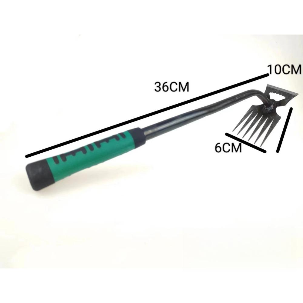 2-in-1 Gardening Hand Weeder Tool Puller Shovel Hand Weed Remover 5/6/11 Tooth for Garden Lawn Yard Hand Gardening Loose Soil