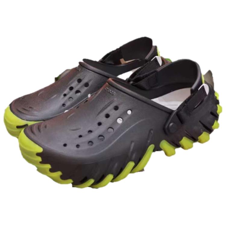 Crocs Echo Simple Comfortable Fashion Clogs Unisex Footwear 211458-001