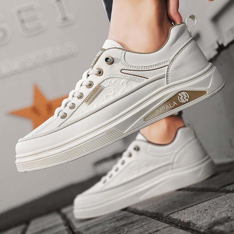 2025 spring and summer men's new trend fashion round head versatile daily leisure comfortable new men's board shoes