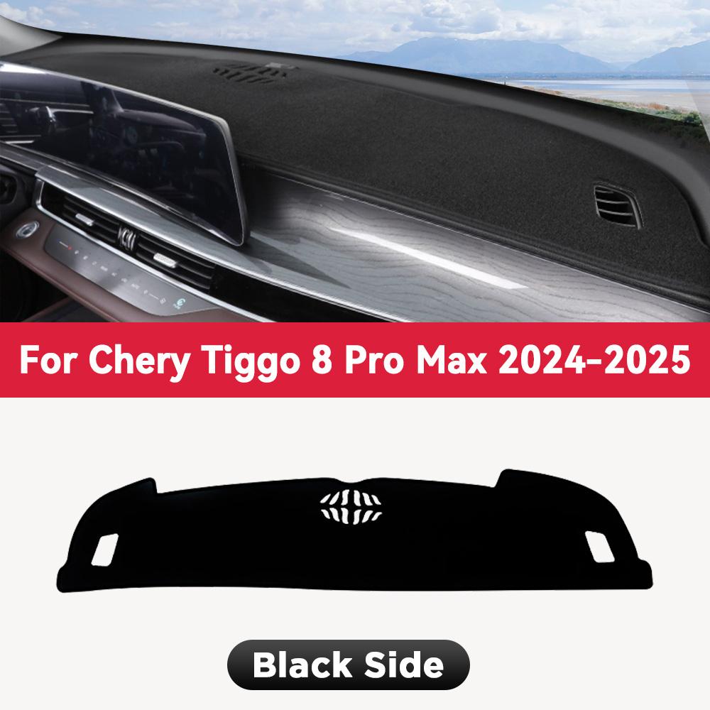 For CHERY TIGGO 8 Pro Max 2024 Car Dashboard Avoid Light Pad trument Platform Desk Cover Mats Carpets Anti-UV Accessories