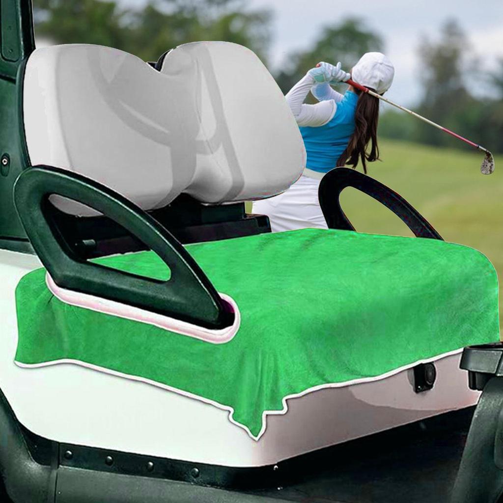 Seat Cover Protector Blanket Towel for 2 Person Seats Golfers Travel 51''x 31.5''