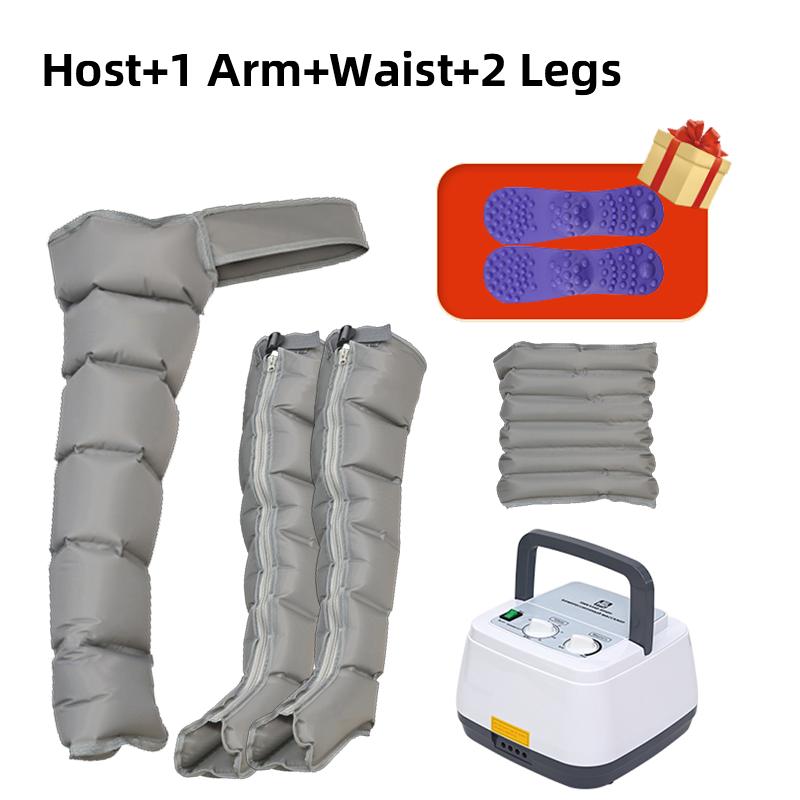 Ny oppgradering 6 hulrom Elektrisk luftkompresjon Kroppsmassasje kollisjonspute massasje for arm midje ben fot fremme blodsirkulasjonen Lindre smerte