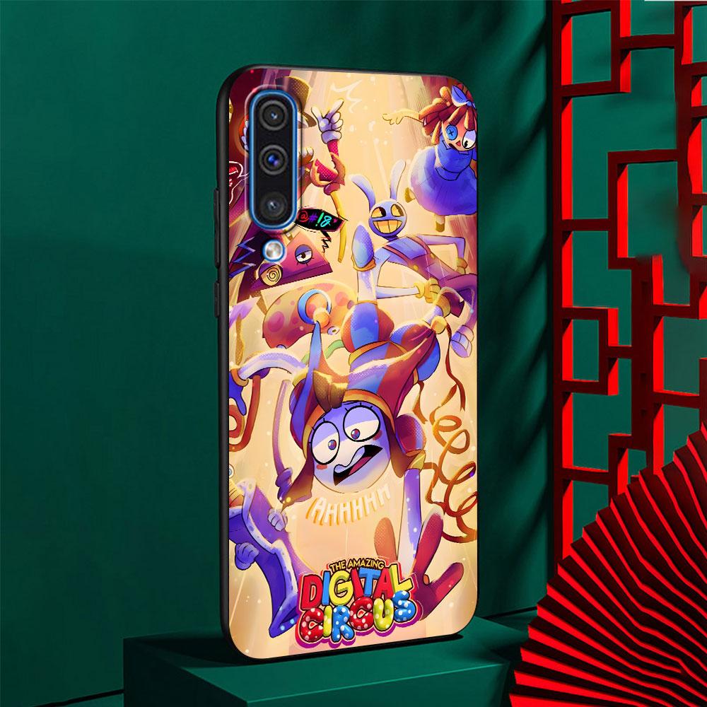 The Amazing Digital Circus Jax Case for Samsung Galaxy A03 A04s A20 A30 A20e A70 A70s A50 A40 A30s A50s TPU Black Phone Cover