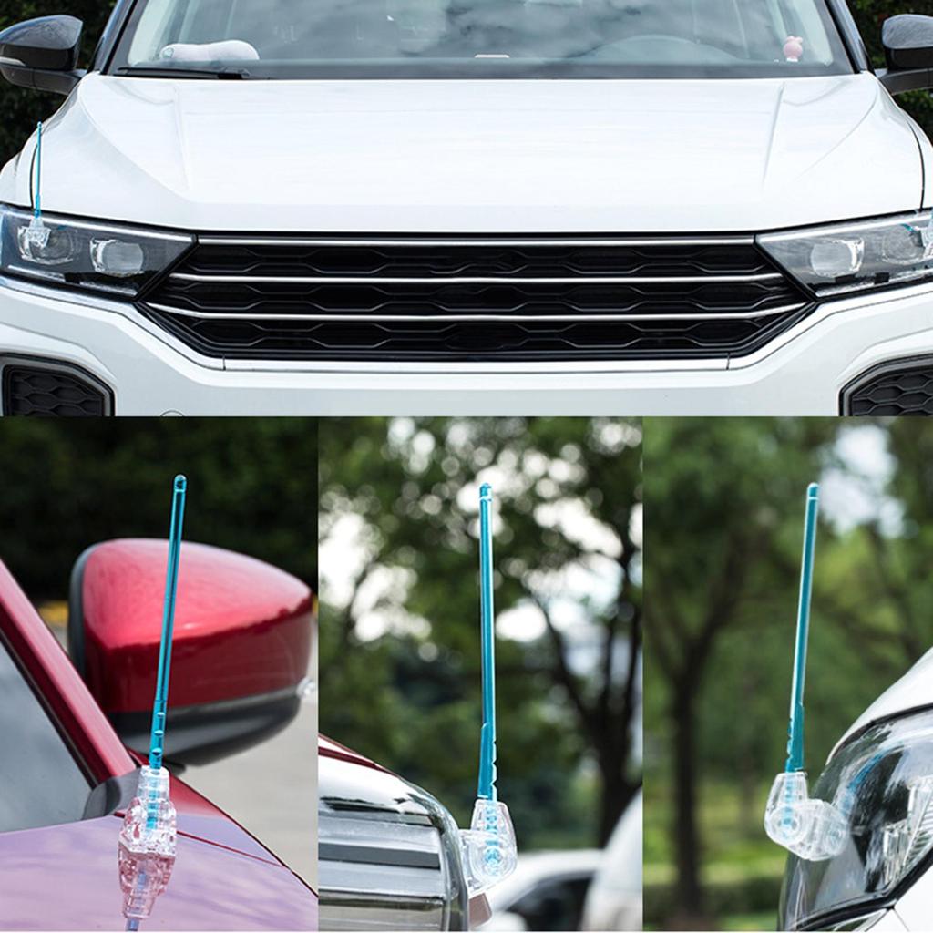 Car Bumpers Corner Antenna Pole Safe Guard Prevent Collision Accessory Driving Parking Marker