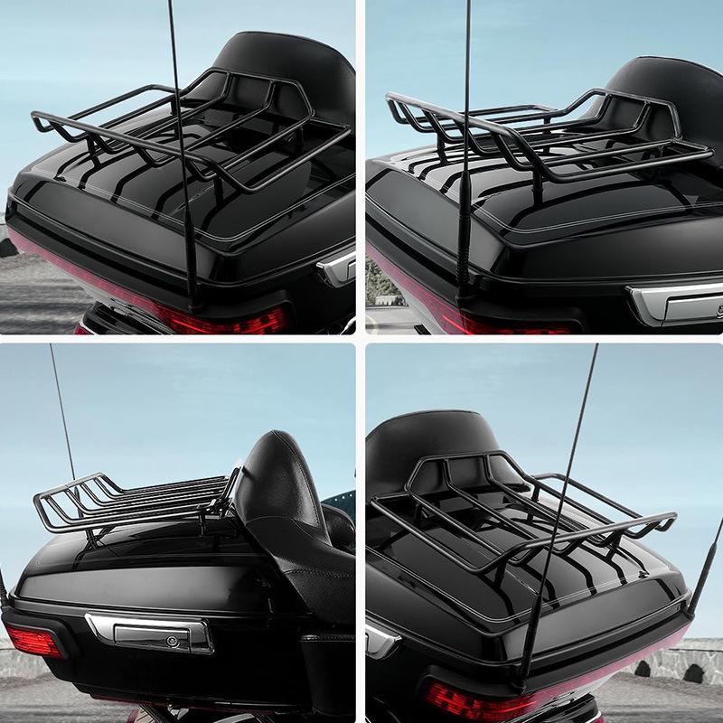 Compatible Rear Luggage Rack for Harley Street/Big/Road Glide Motorcycles