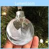Beautiful Heartfelt A Piece Of My Heart Is In Heaven Feather Ornament Ball For Christmas