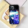 Anime Z-Zenshu Phone Case For iPhone 17,16,15,14,13,12,11 Plus,Pro Max,XS,Colored Silver Plated Inside Cover