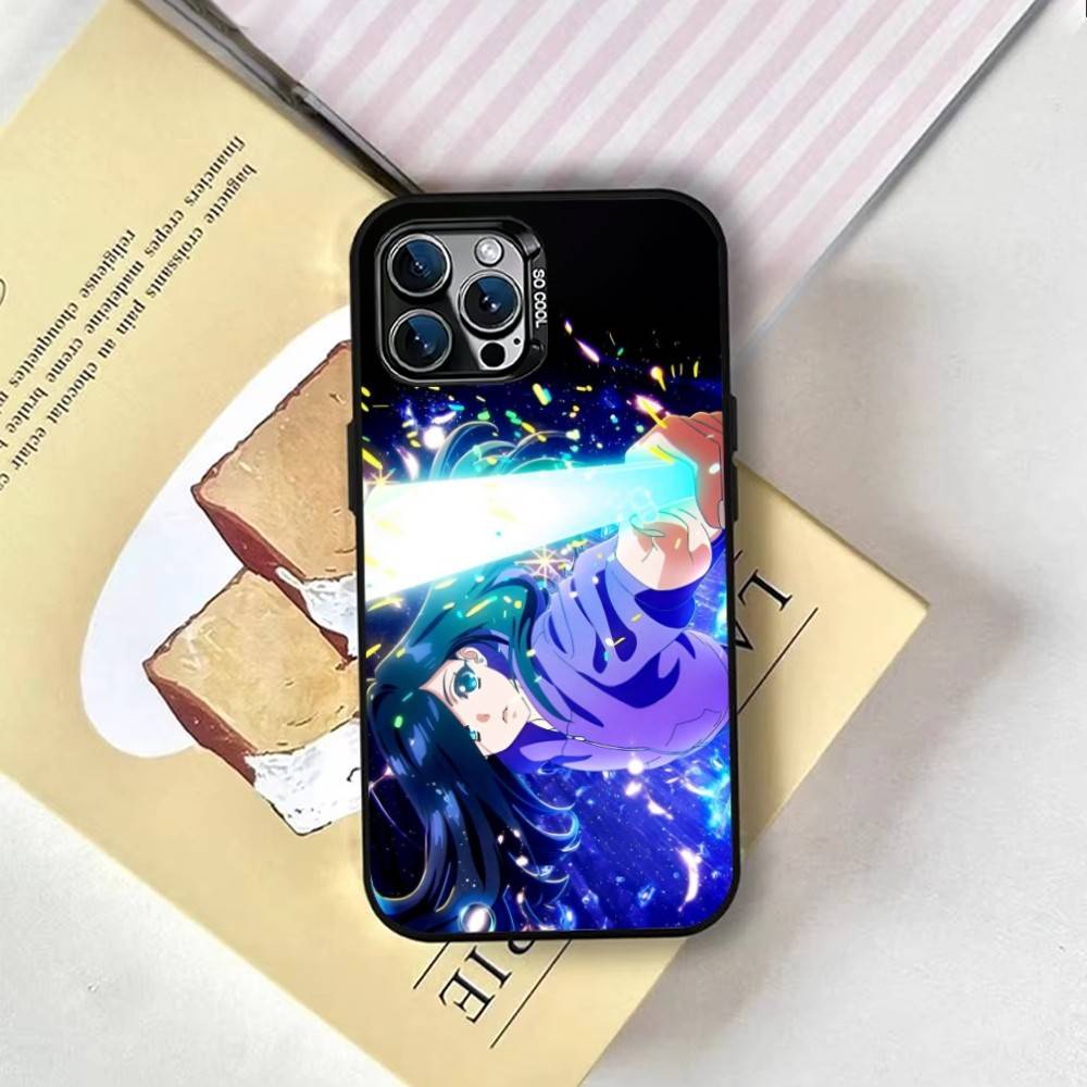 Anime Z-Zenshu Phone Case For iPhone 17,16,15,14,13,12,11 Plus,Pro Max,XS,Colored Silver Plated Inside Cover
