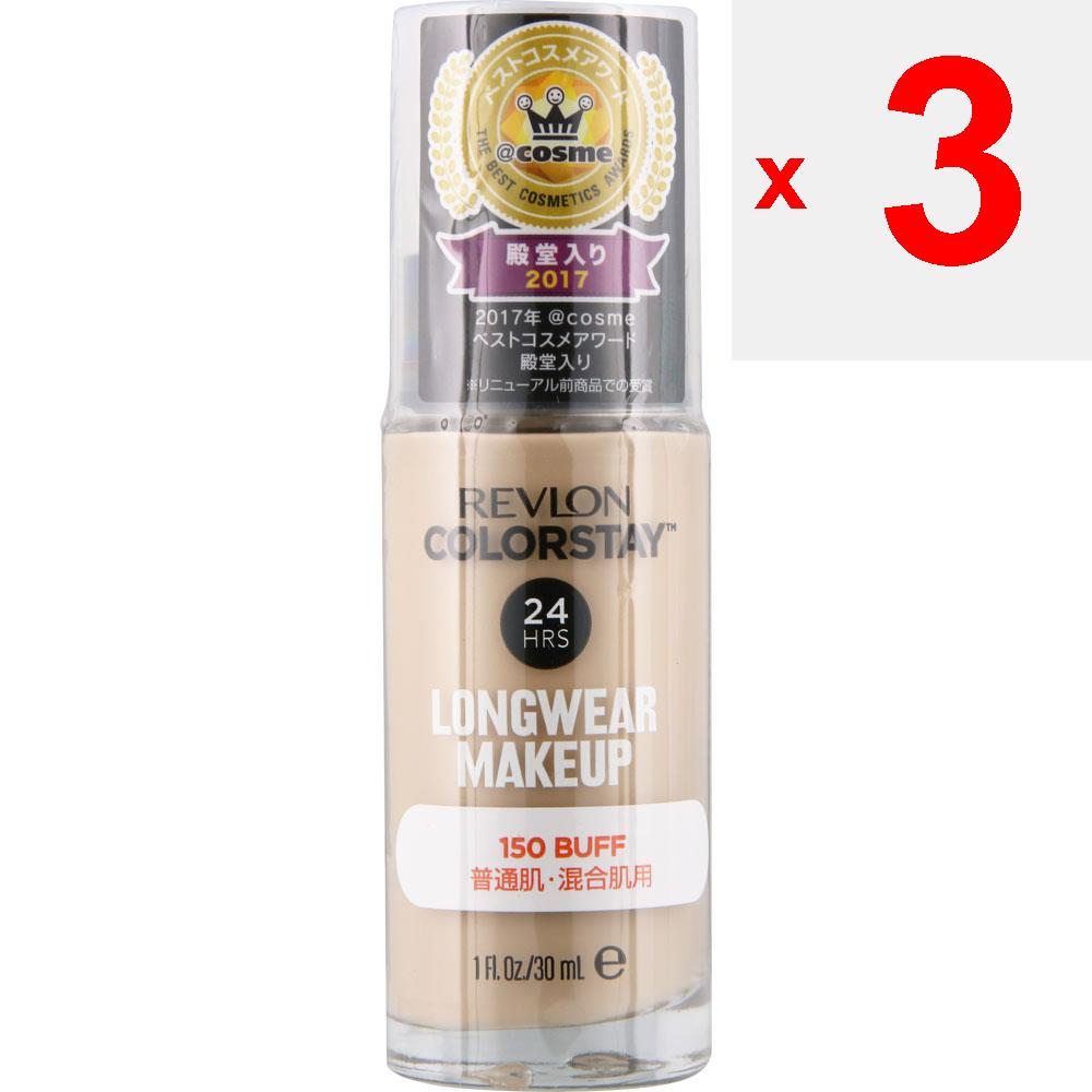 Revlon ColorStay Long-Wear Makeup 150 Skin Makeup Shake Well and Dispense Approximately 1/2 Pump (for the Entire Face) Onto the Back of Your Hand. 2.