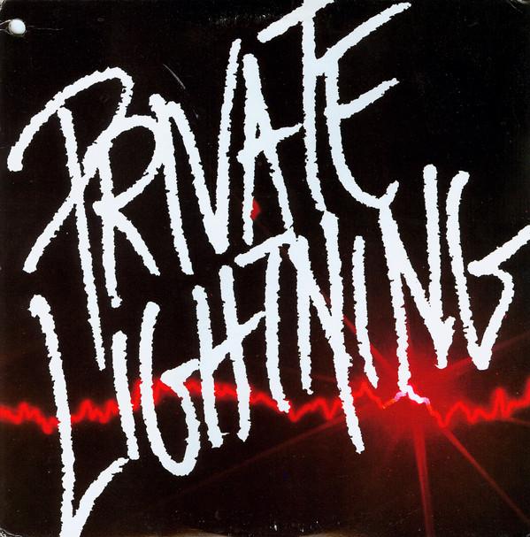 Виниловая пластинка PRIVATE LIGHTNING  Private Lightning SP4791 AM Records 1980 Канада Рок Б/у