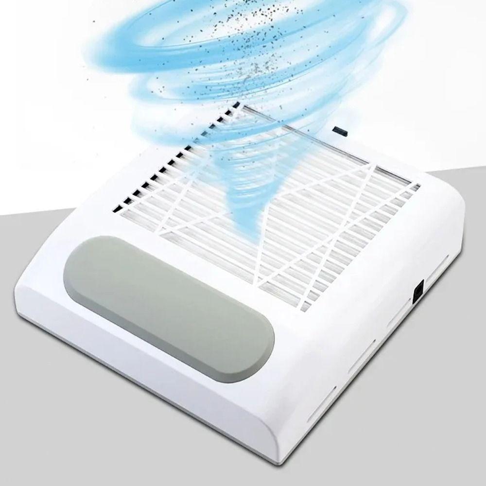 Removable Filter Screen Nail Dust Vacuum Cleaner Low Noise Nails Dust Extractor Fan  For Nail Art