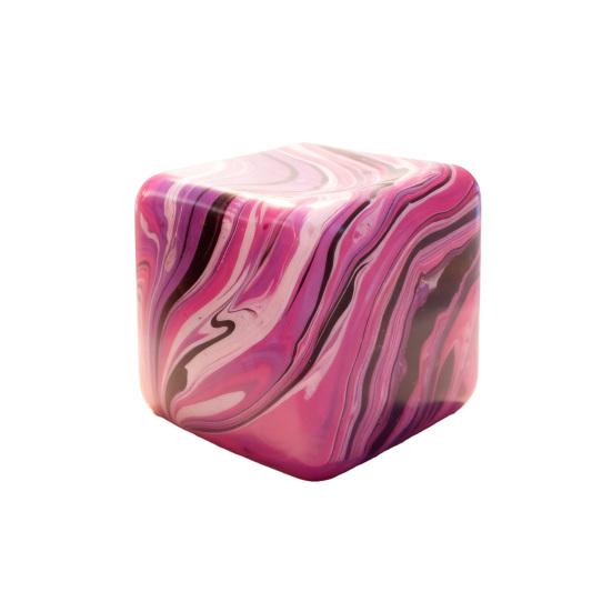 Texture Stress Cube Anxiety Relief Cube Squeeze Sensory Toy Slow Rebound Decompression розовый