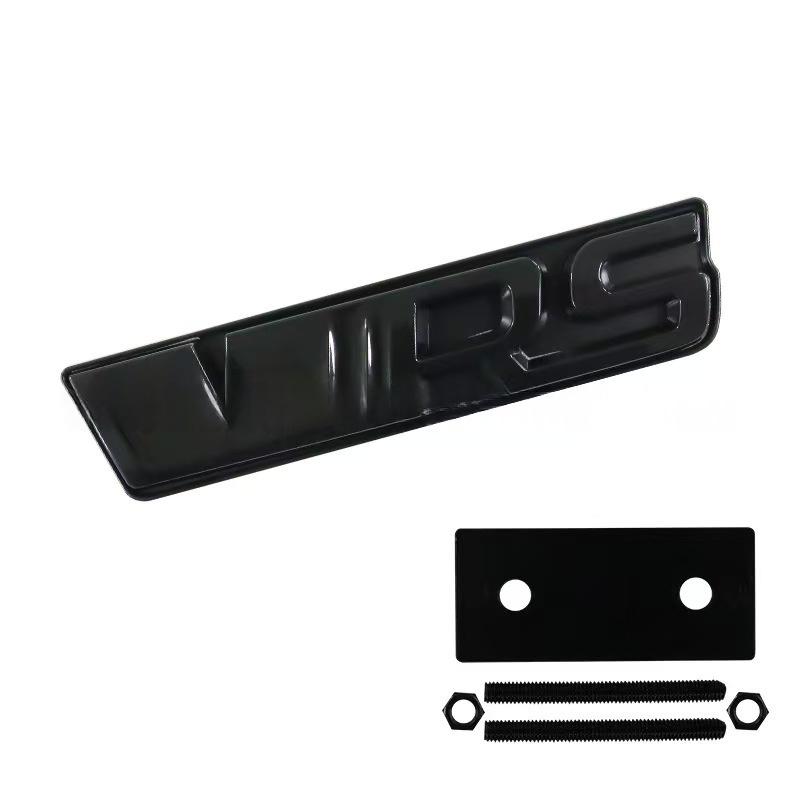 Car Front Grille Badge Side Fender Rear Trunk Emblem Logo Sticker Decal