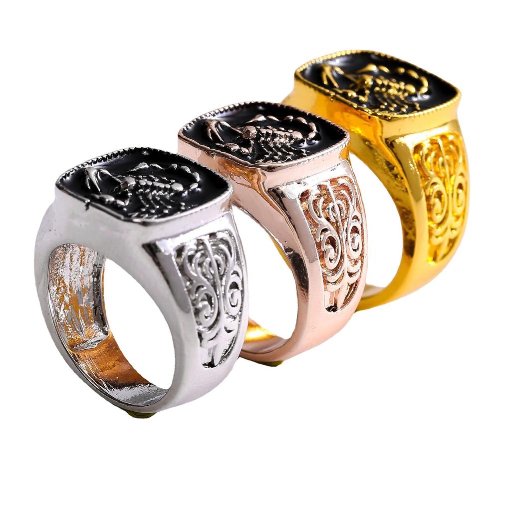 Accessories Personality Wind Domineering Scorpion Ring Men'S Ring Alloy