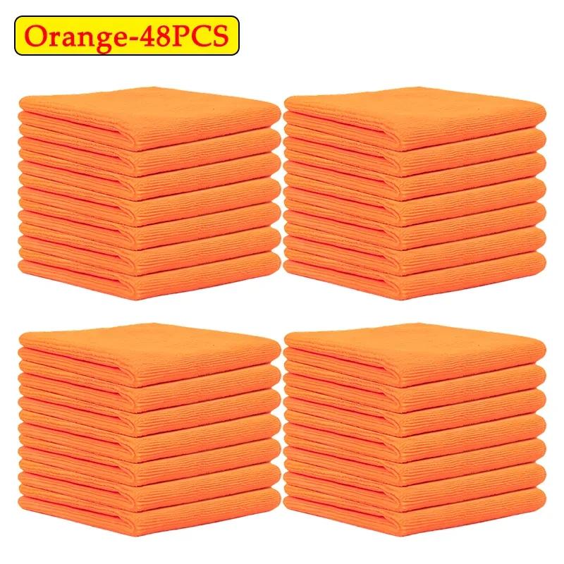 Microfiber Towels Car Wash Drying Polishing Cloth Household Cleaning Kit Detailing Streak Free Lintless Home Cleaning
