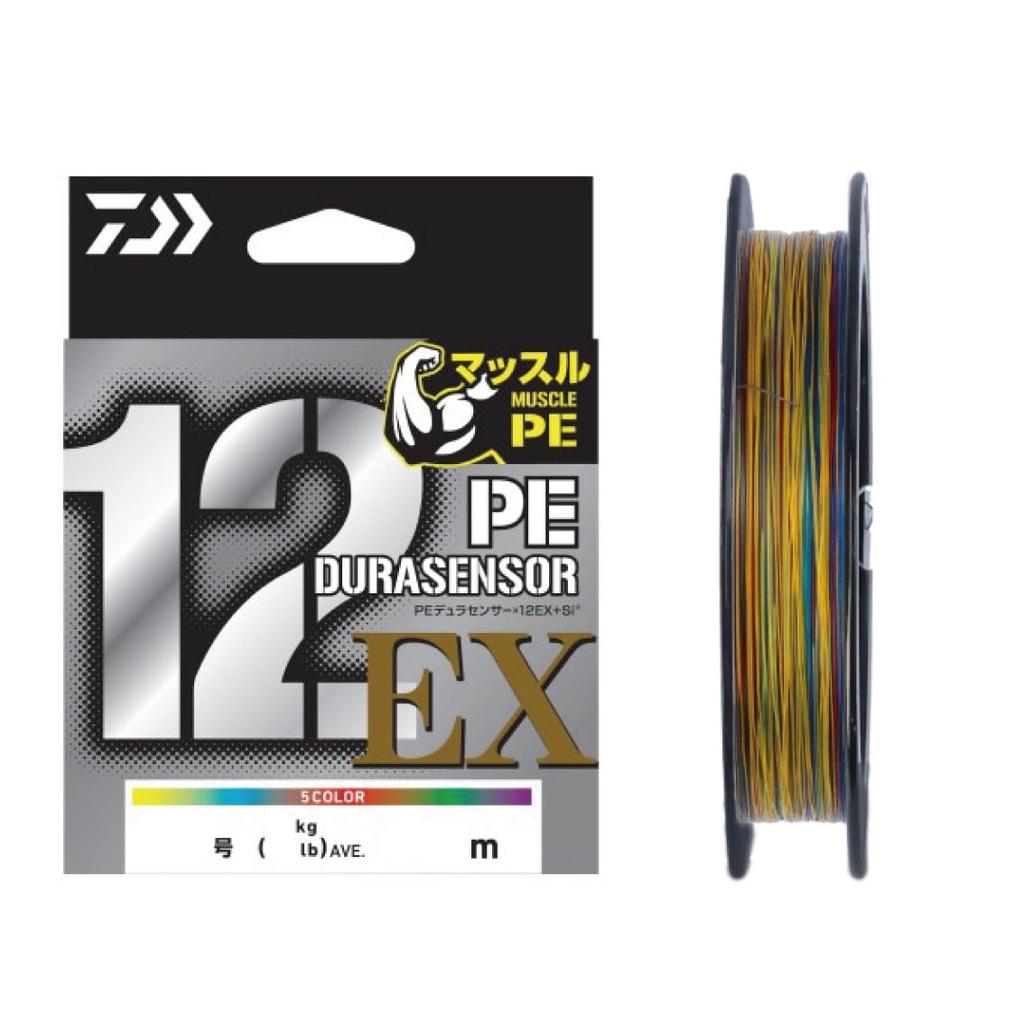 Daiwa PE Line UVF PE DuraSensor 300m 5 Colors X12EX+Si3 0.8 (16lb)