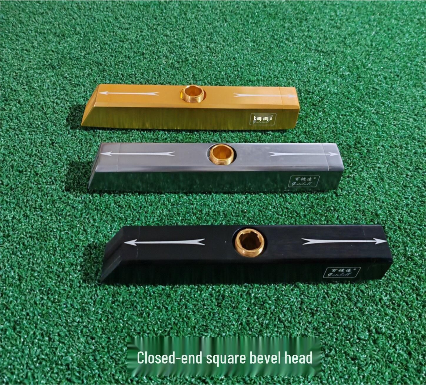 Baijianjia Enclosed Square Beveled Gateball Mallet Head
