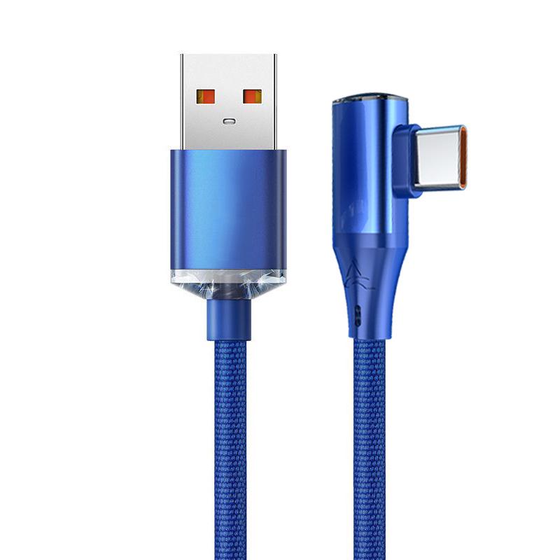 JingYao 120W Type-C Fast Charging Cable for Huawei, Vivo, Oppo, Honor, and Car Chargers