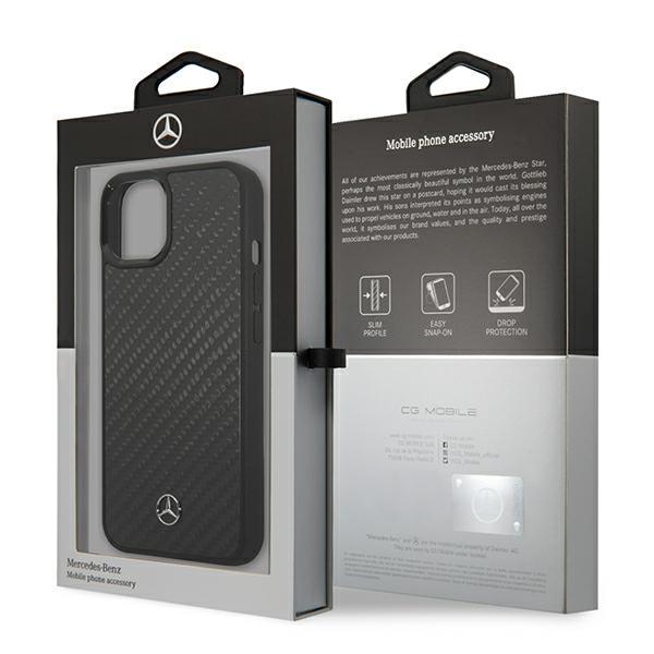 Mercedes Mehcp13Srcabk Iphone 13 Mini5,4 Czarny/Black Carbon Hardcase Dynamic Line