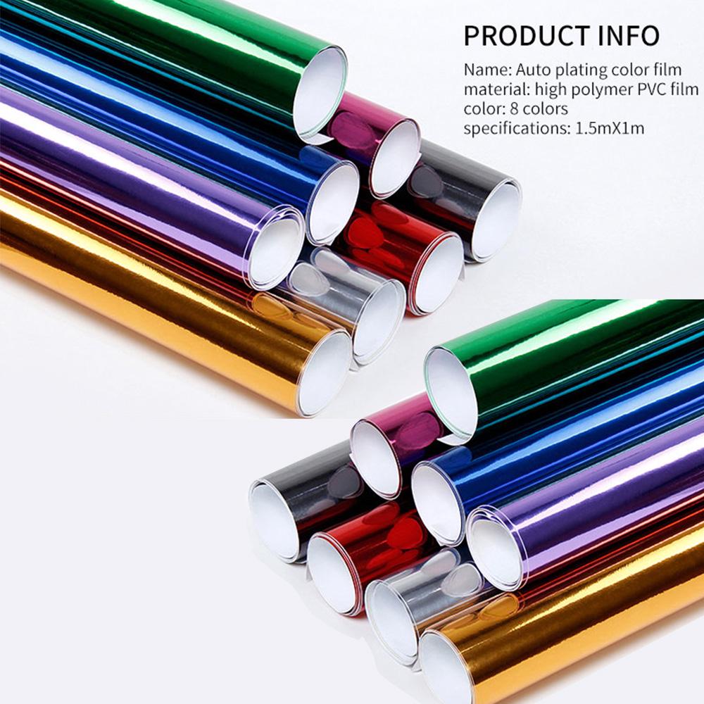 Stretchable Mirror   Film Foil Car Sticker   Wrapping Sheet Decal Protective Car Styling Accessories