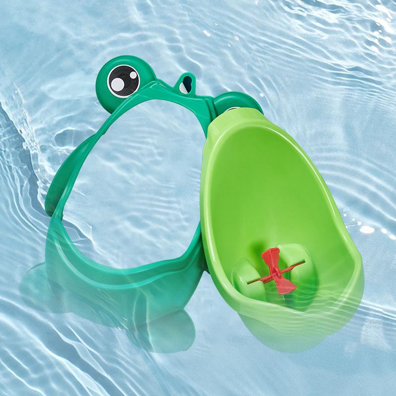 Wall-Mounted Frog Cartoon Potty: Mini Urinal for Baby Boys