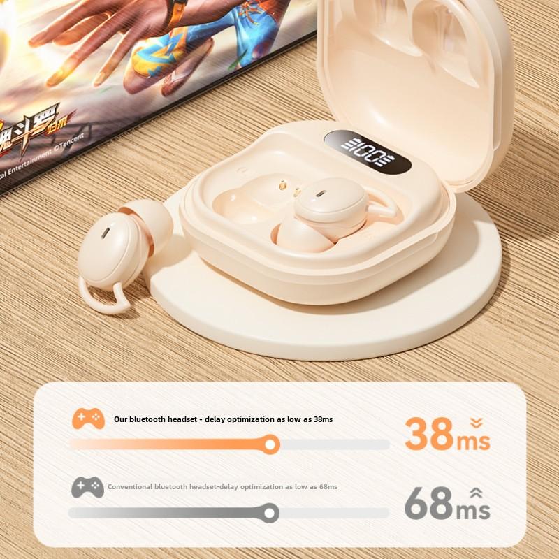 New Wireless Sleep Dedicated Side Sleep Bluetooth Headphones TWS Wake Up Mini Sports Running Headphones