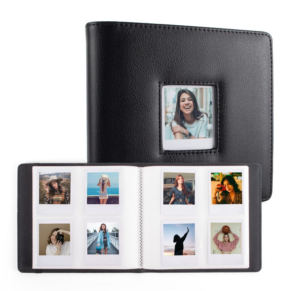 Kinokoo Polaroid GO 288-Taschen-Fotoalbum für Polaroid GO Sofortbildkamera, PU-Leder Großes Kapazitätsalbum für Polaroid GO Kamerafilm, 2,62 x 2,12 Zoll