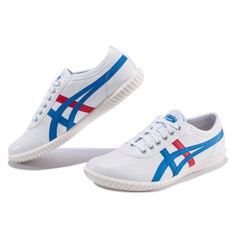 Onitsuka Tiger Tsunahiki White Blue Red Sneakers 1183A084-100