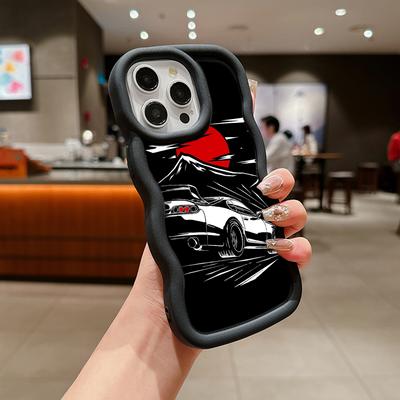 Ae78 Fashion Car Pattern Design Art Ochranné kryty na telefon pro iPhone 14 13 Pro Max 11 12 15 Plus Infinix Hot 40i Smart8 Tecno Big Wave TPU zadní kryt
