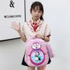 Breathable Nylon Backpack For Children Colorful Animal Patterns Unisex Primary School Bag