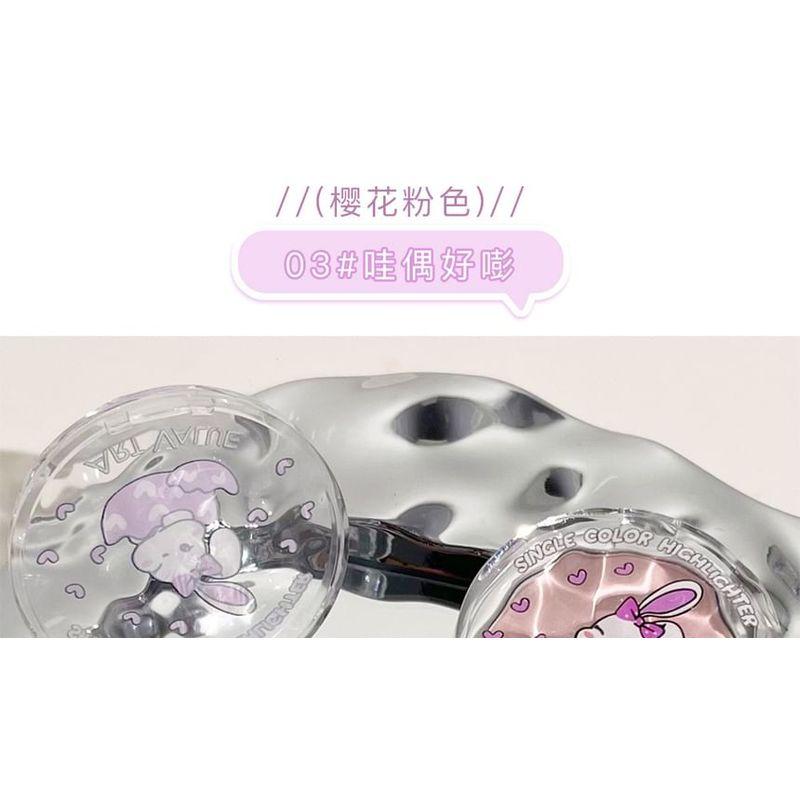 Art Value - Water Ripple Pink Bunny Highlighter - 3 Colors