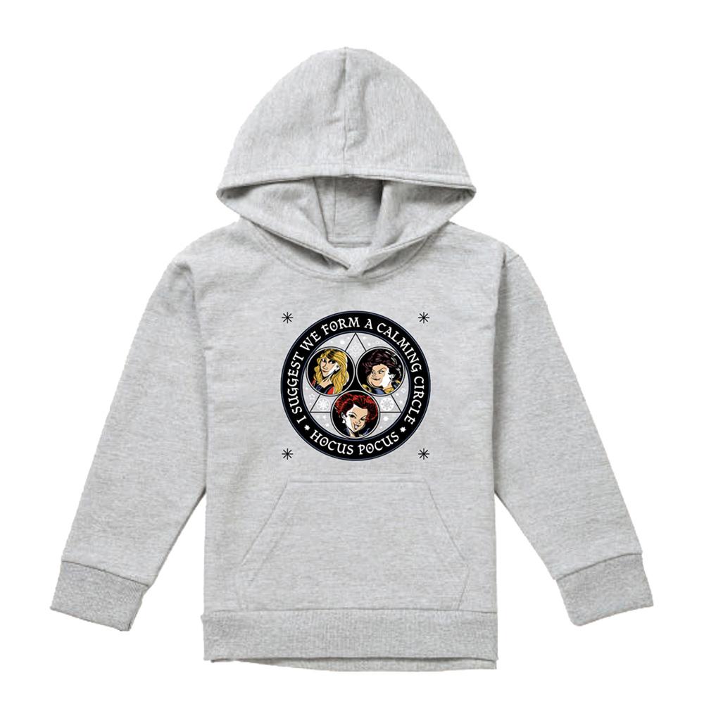 Hocus Pocus Childrens/Kids Form A Calming Circle Sanderson Sisters Heather Hoodie